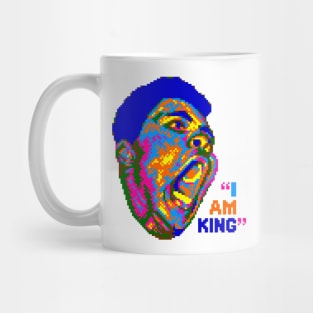 I Am King Boxer Computer Pixel Art Mug